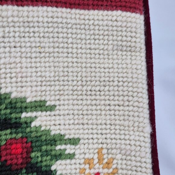 Dog Needlepoint Christmas Stocking - Picture 14 of 16